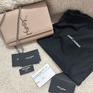 Yves Saint Laurent Nude Chain Bag